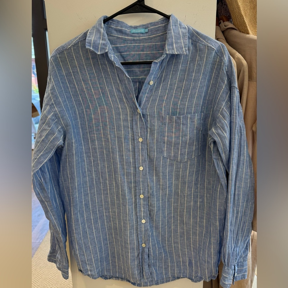 Linen blouse size small
